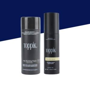 Toppik hair fiber 27.5g and toppik holding spray